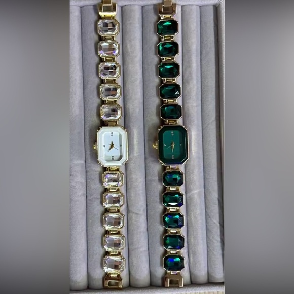 Crystal Aura Diamond Bracelet Watch main image 6